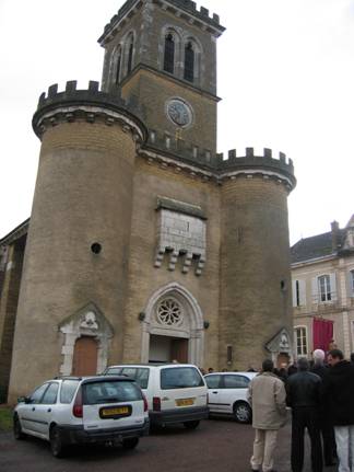 Outside view of the church